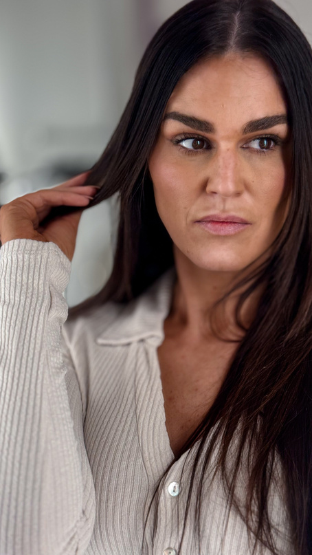 Editorial close-up portrait
