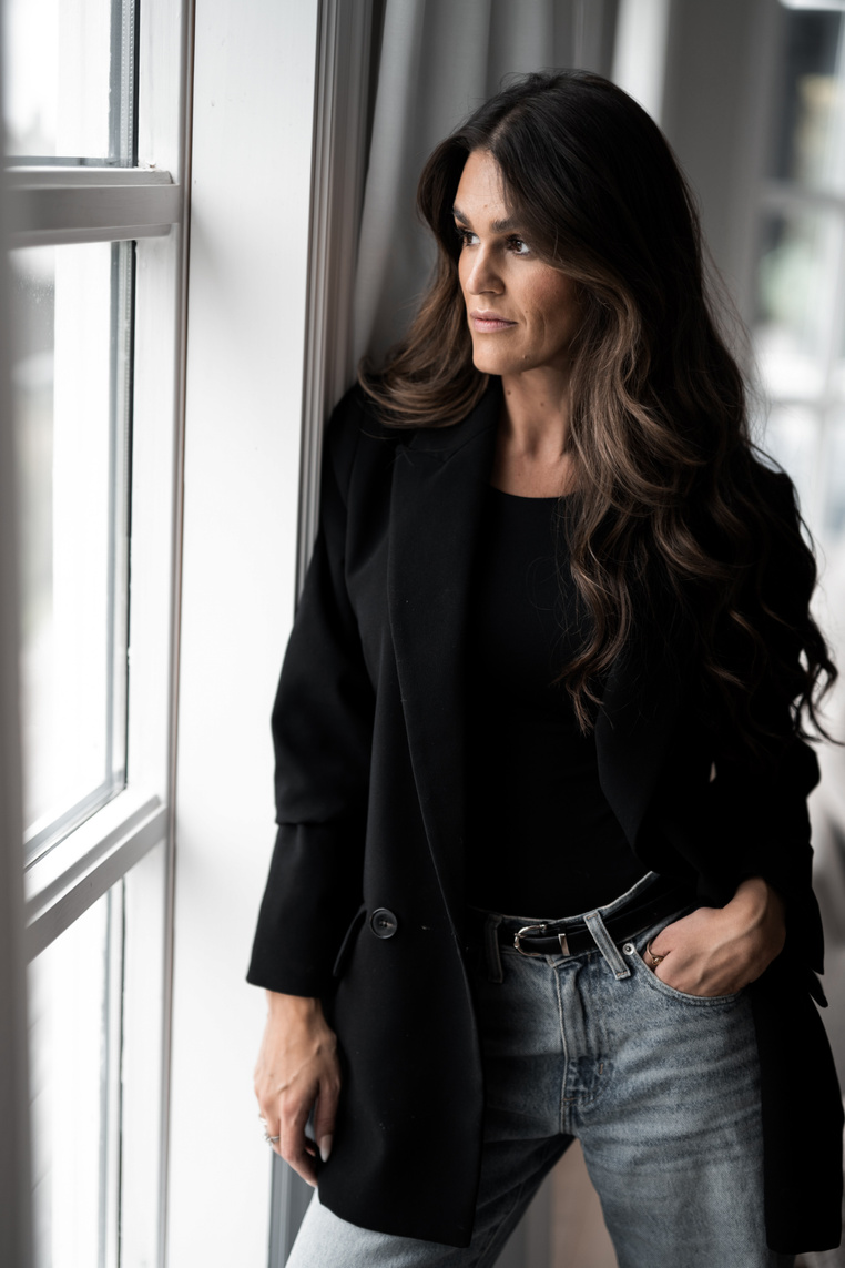 Sandra in window light